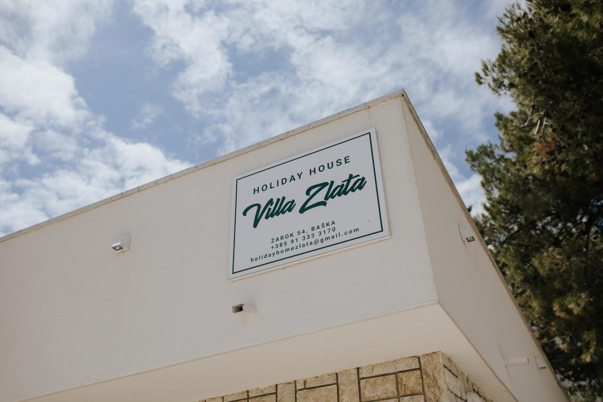 Villa Zlata - Holiday House 巴斯卡 外观 照片